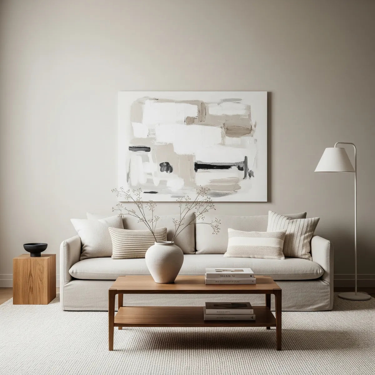 sala-de-estar-decorada-minimalista-ambiente-claro-bege