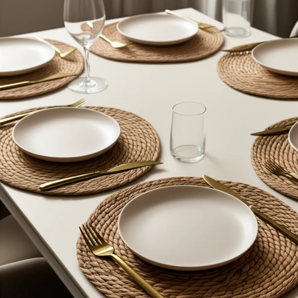jogo-americano-redondo-sousplat-tecido-a-mao-6-lugares-modernize-foto-sousplat-em-mesa-posta-cozinha-ambiente-claro