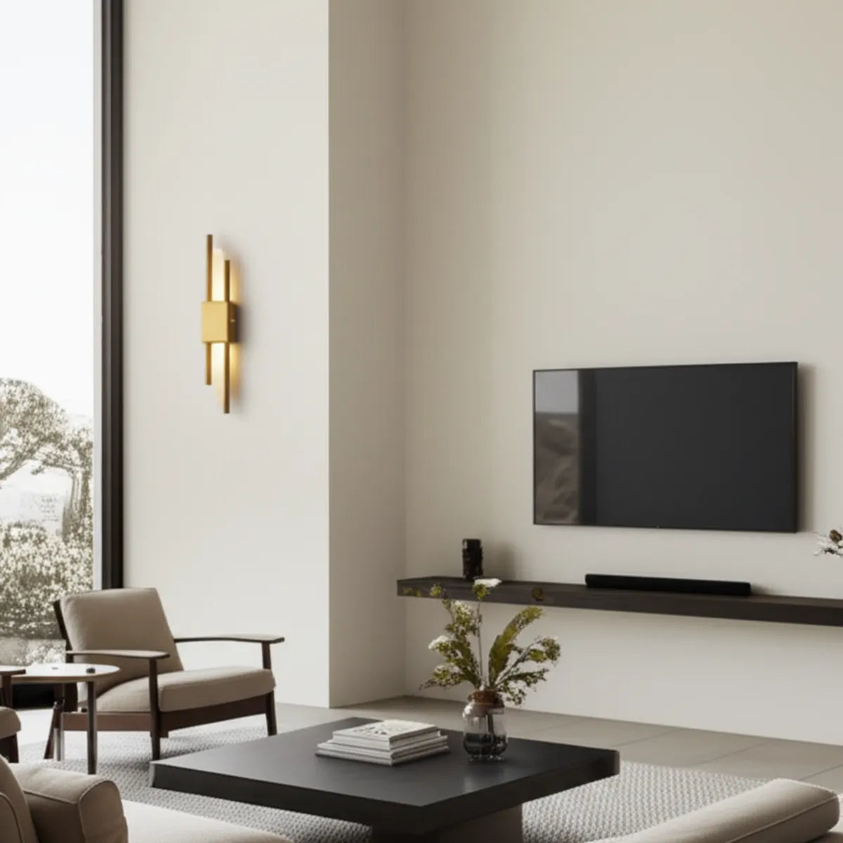 luminaria-de-parede-arandela-led-nordica-modernize-foto-arandela-decorativa-em-parede-branca-de-sala-moderna