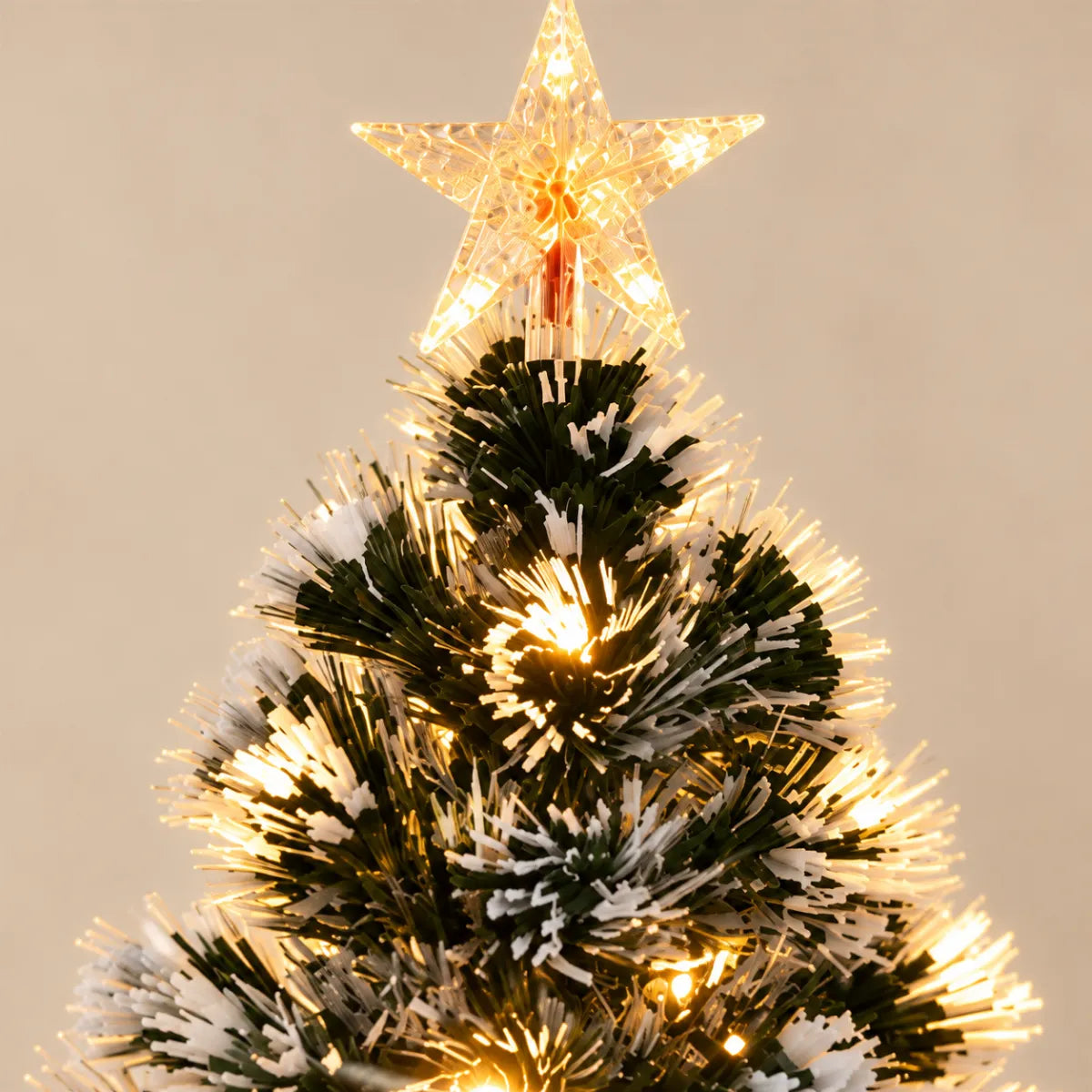 Árvore de Natal Pequena Iluminada Base Tripé