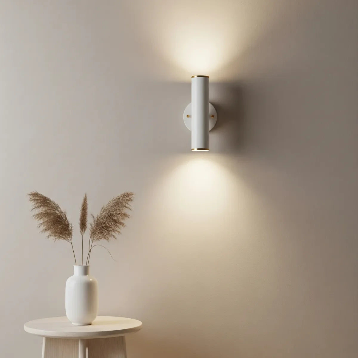 arandela-de-parede-interna-iluminando-ambiente-bege