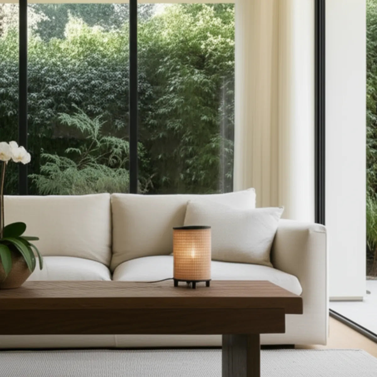 cupula-luminaria-abajur-de-mesa-de-madeira-modernize-foto-cupula-de-lampada-em-sala-moderna-ambiente-arejado