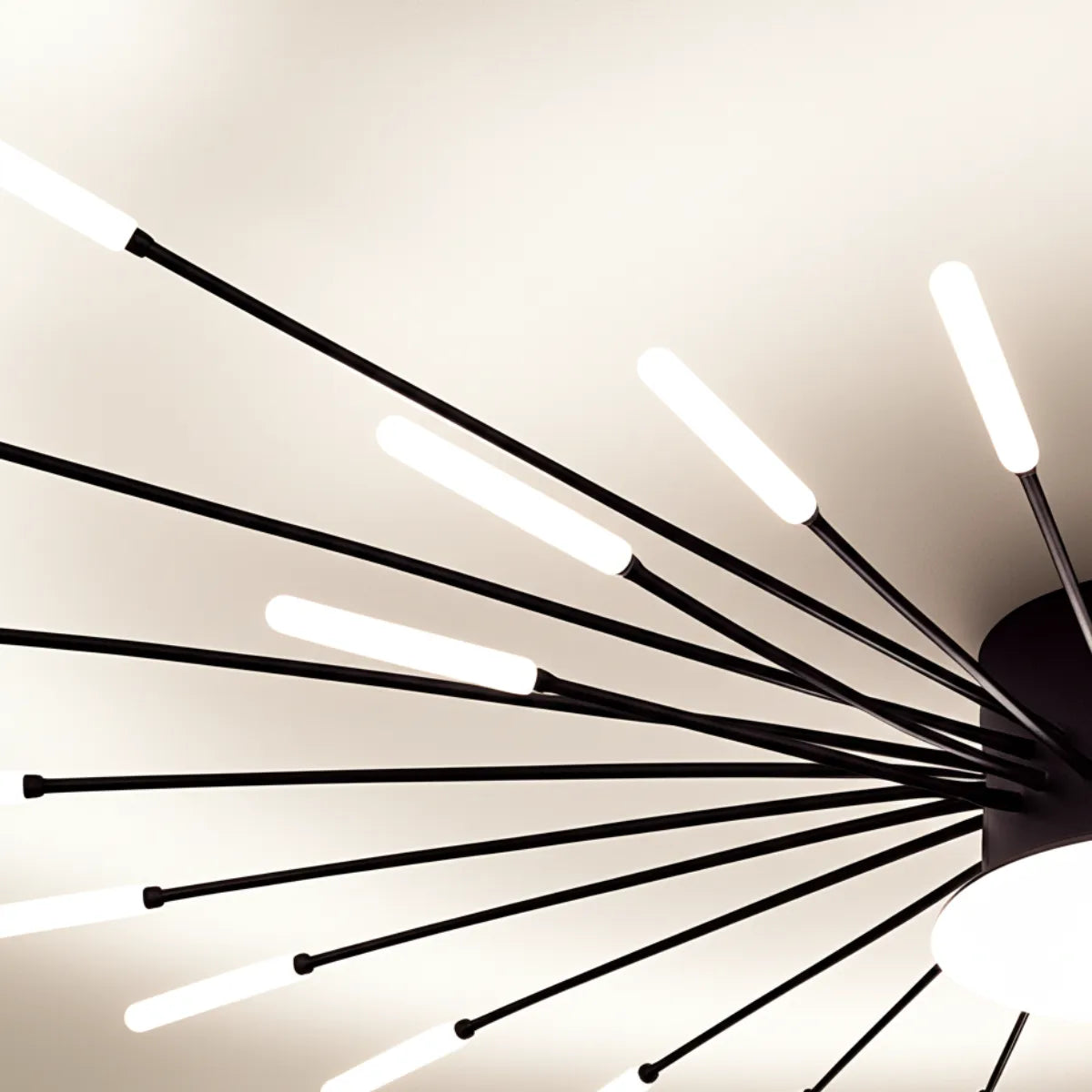 luminaria-de-teto-lustre-led-constelacao-preto-modernize-foto-detalhe-hastes-lustre-no-teto-neutro