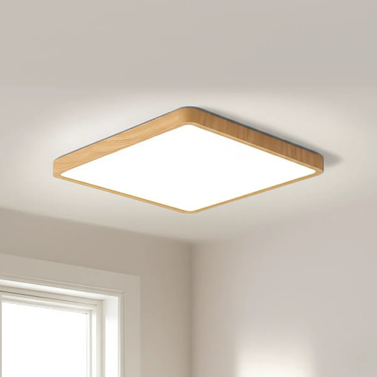 luminaria-de-teto-plafon-led-embutir-modernize-foto-luminária-plafon-em-teto-neutro-liso