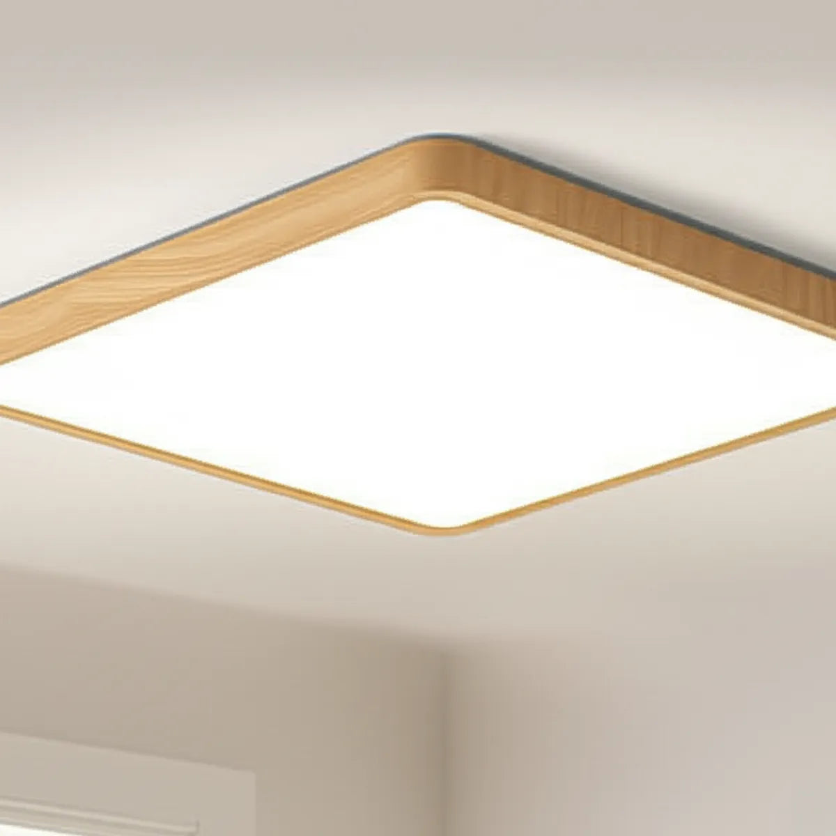luminaria-de-teto-plafon-led-embutir-modernize-foto-zoom-luminária-plafon-em-teto-neutro-liso