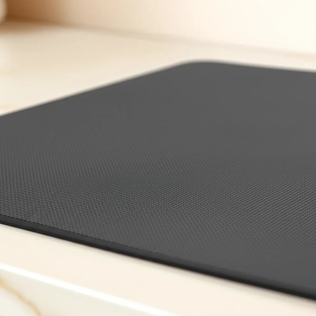 tapete-para-pia-de-cozinha-absorvente-preto-modernize-foto-detalhe-tapete-absorvente-em-pia-fundo-bege-claro